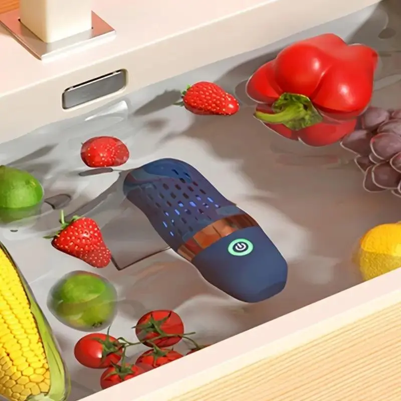 Wireless Automatic Fruit and Vegetable Washing Machine - Food Purifier and Cleaner Device