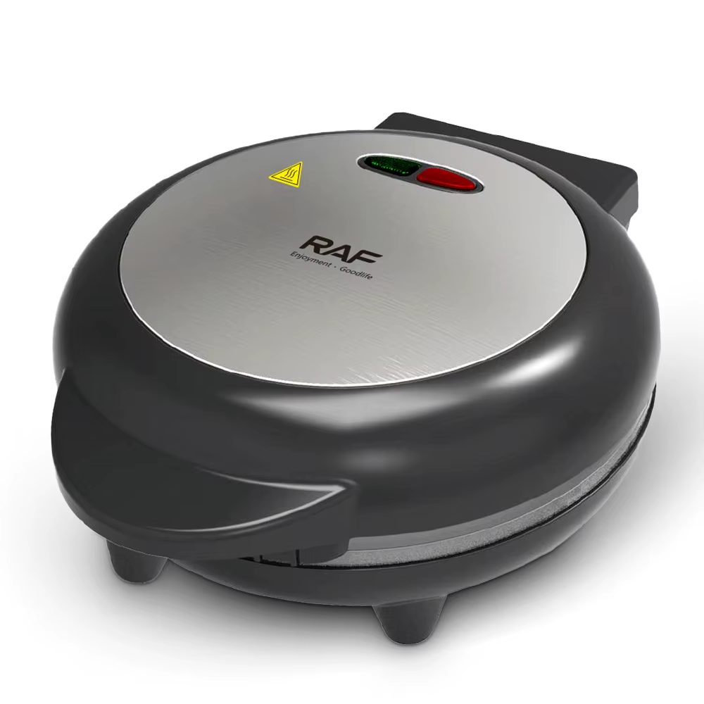 Electric Frying Pan 6.7Inch Pizzas Maker Home Omelette BBQ Pancake Baking Machine Nonstick Pan for Pizzas Quesadillas Bread Cake