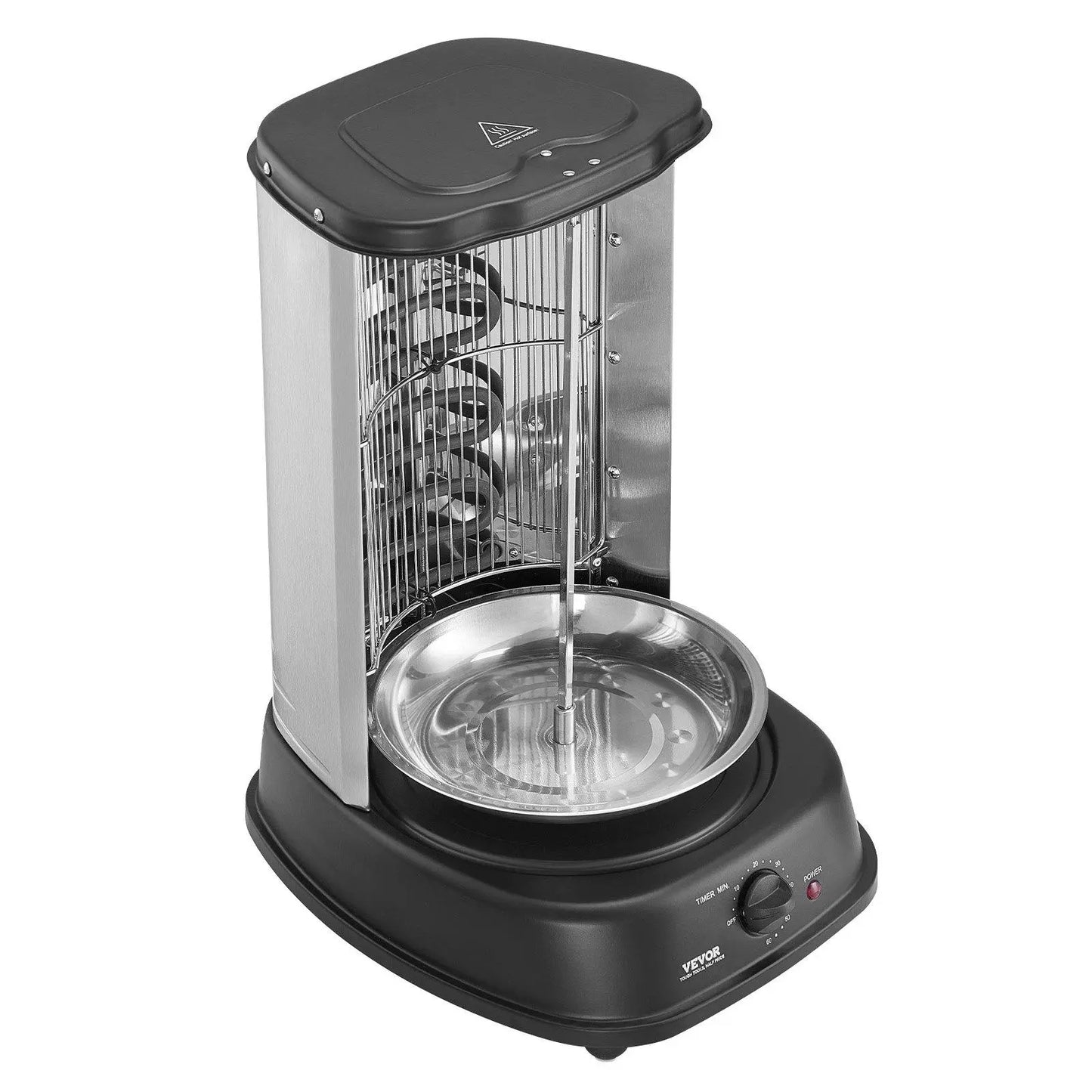 VEVOR Professional Stainless Steel Vertical Shawarma Grill and Gyro Rotisserie Machine