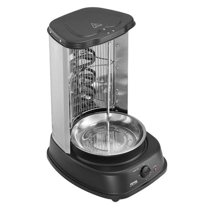 VEVOR Professional Stainless Steel Vertical Shawarma Grill and Gyro Rotisserie Machine